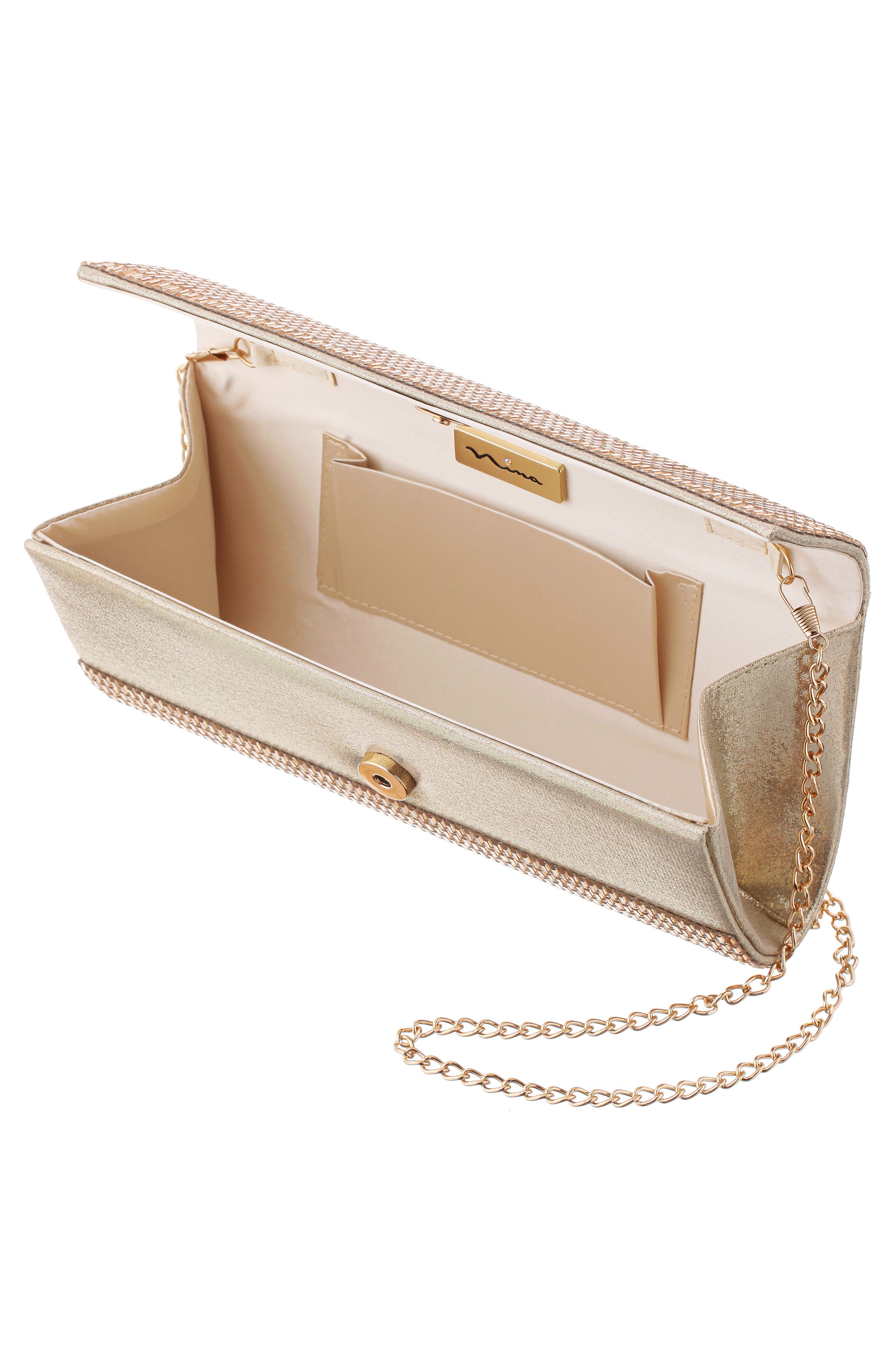 Hope Clutch, Alternate, color, GOLD