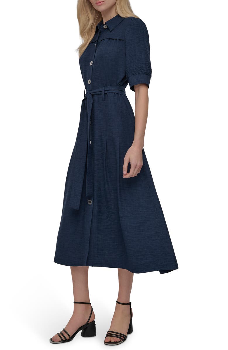 DKNY Short Sleeve Utility Shirtdress, Alternate, color,