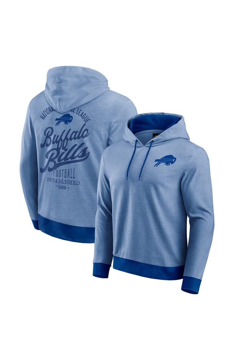 Darius Rucker Collection by Fanatics Men's Darius Rucker Collection by Fanatics Royal Buffalo Bills Tonal Knit Pullover Hoodie, Main, color, 