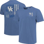 IMAGE ONE Men's Royal Kentucky Wildcats Comfort Colors OHT Camo Overlay T-Shirt