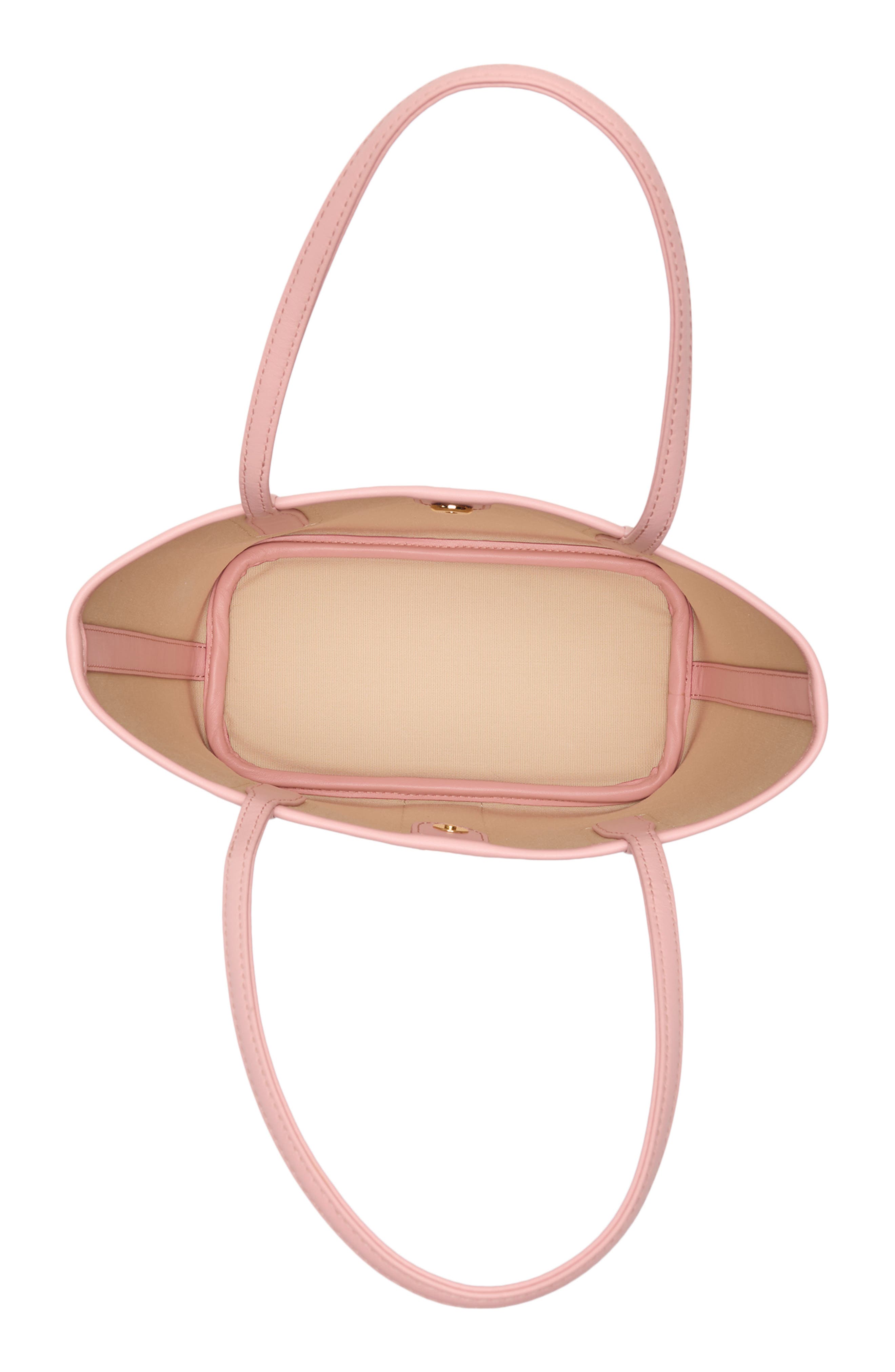 MCM Small Liz Leather Shopper, Alternate, color, 