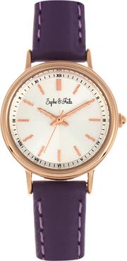 Sophie and Freda Sophie & Freda Berlin Leather-Band Watch
