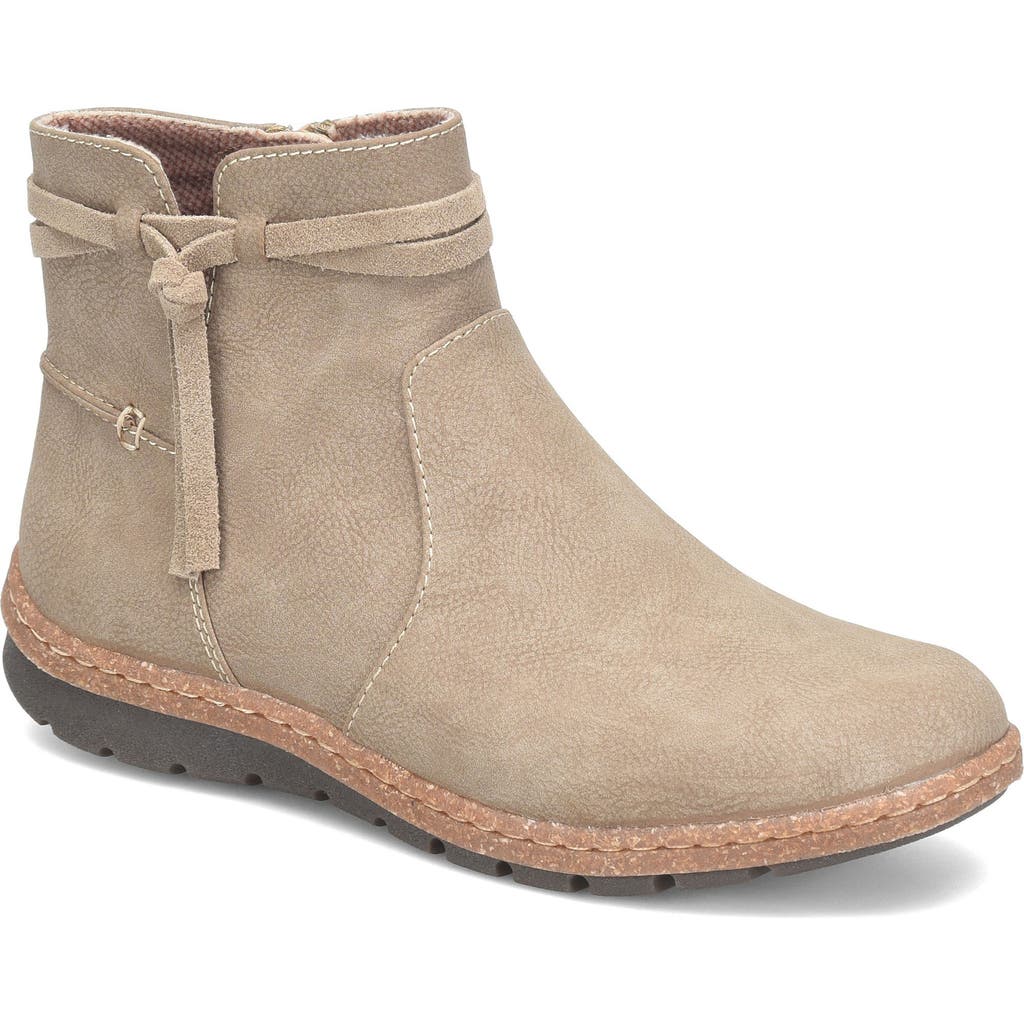 B O C Addi Bootie In Taupe Nubuck