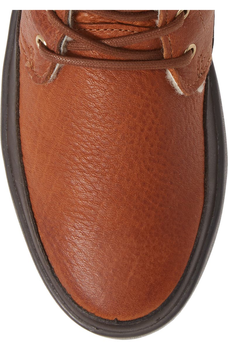 Blackstone 'CW96' Genuine Shearling Lined Sneaker Boot, Alternate, color, Leopard Print Leather