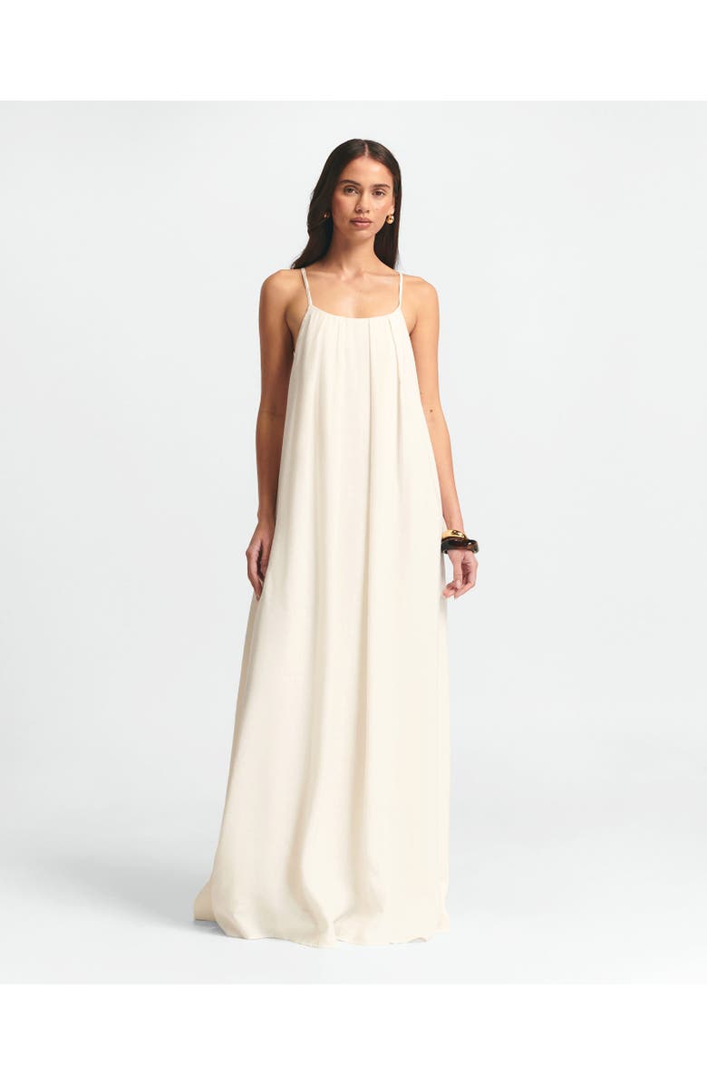 ST MRLO Avalon Midi Dress, Main, color, Cream