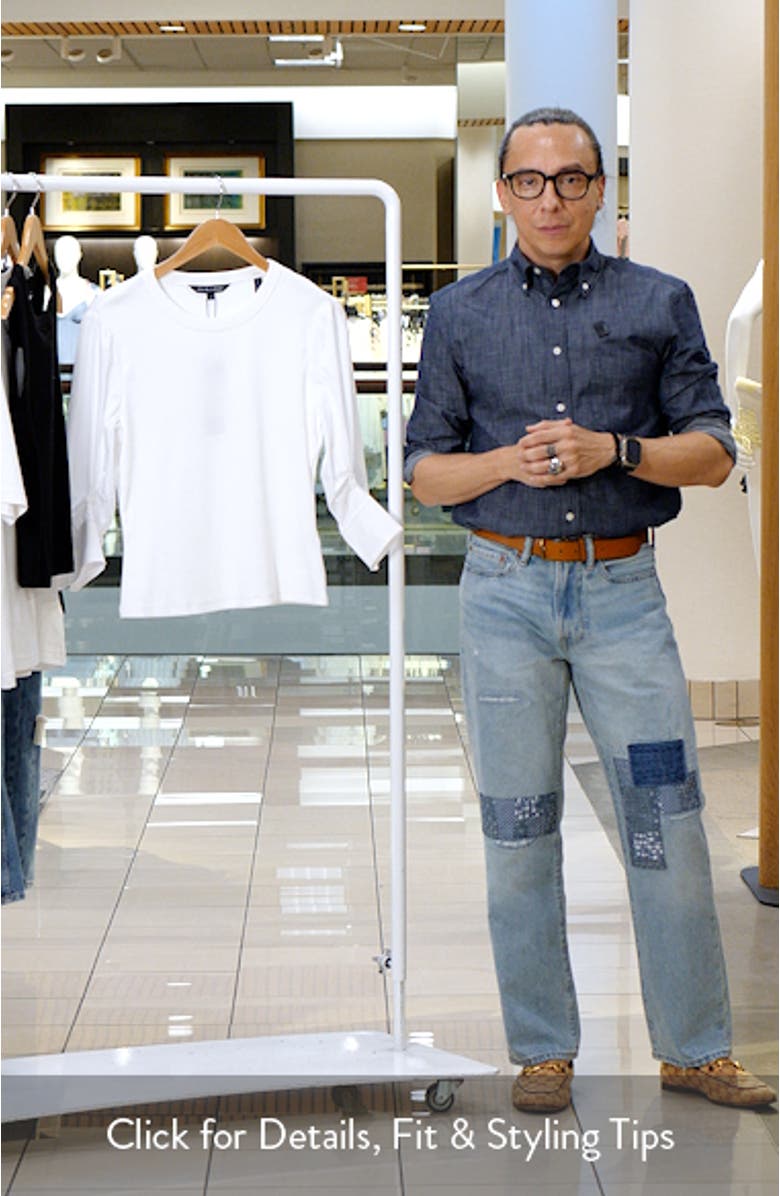 Junia Mixed Media Top, sales video thumbnail