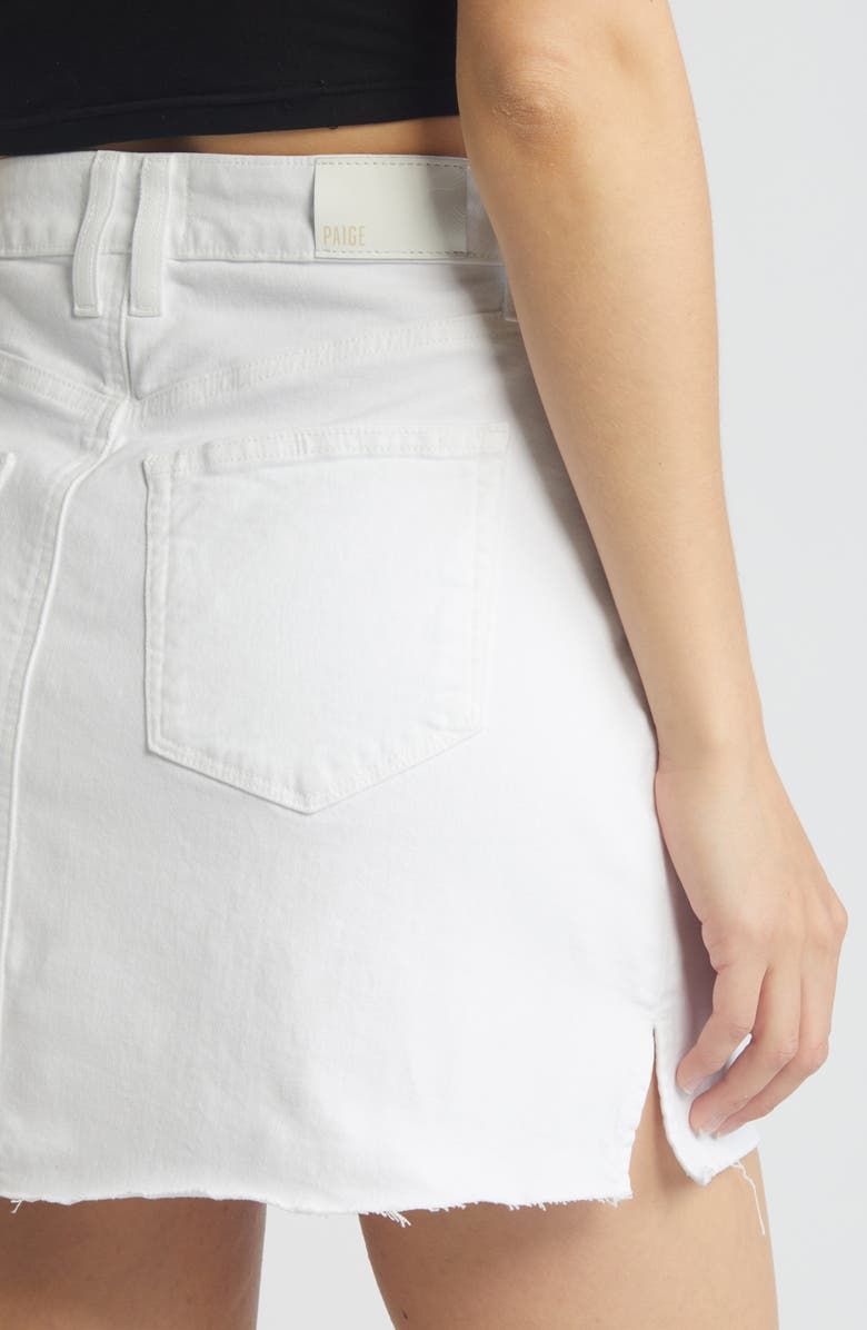 PAIGE Jessie Denim Miniskirt, Alternate, color,