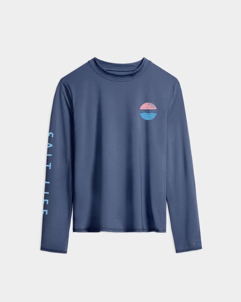 Coral Life Flag Performance Long Sleeve Tee