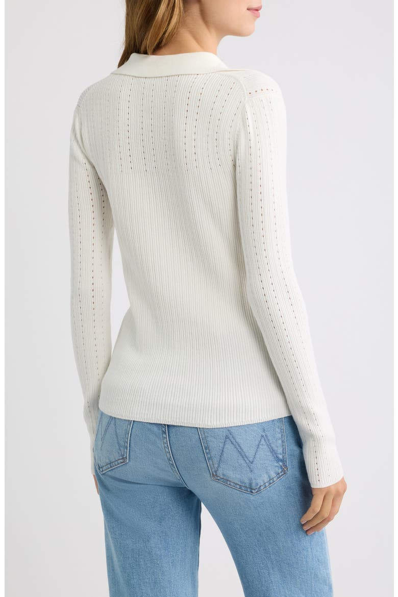 Johnny Collar Sweater, Alternate, color, LIGHTHOUSE