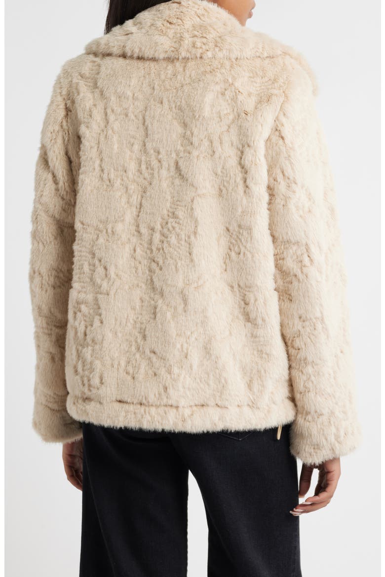 Faux Fur Jacket, Alternate, color, NATURAL
