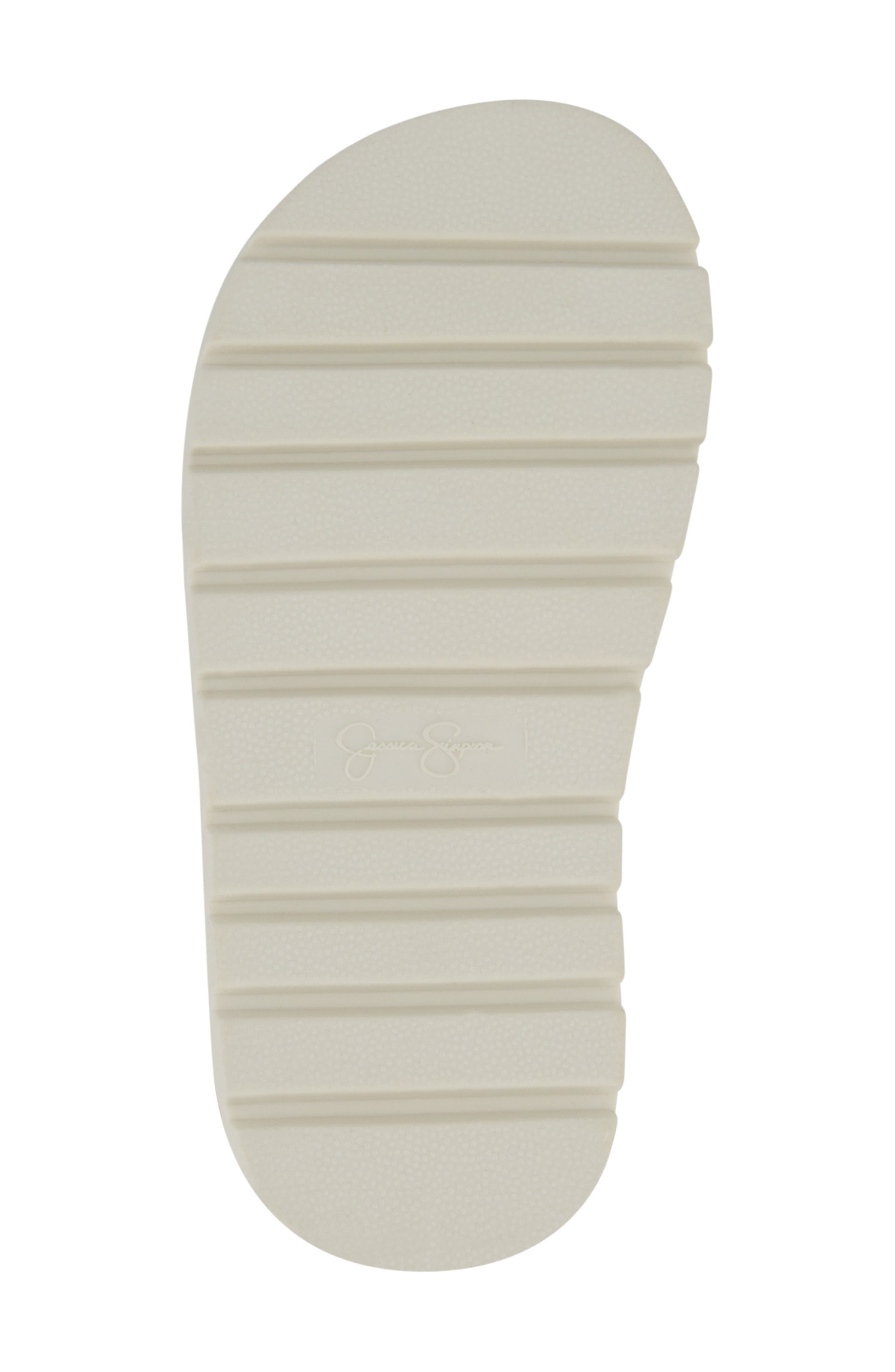 Jessica Simpson Kids Tia Fisher Sandal, Alternate, color, White