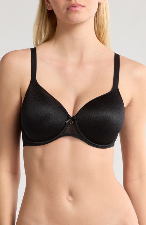 Chantelle Lingerie Norah Comfort Spacer T-Shirt Bra in Black at Nordstrom, Size 40E