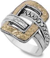 SAMUEL B. Hammer Texture Statement Ring