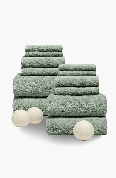 Ultraplush Australian Cotton Towel 12-piece Family Set