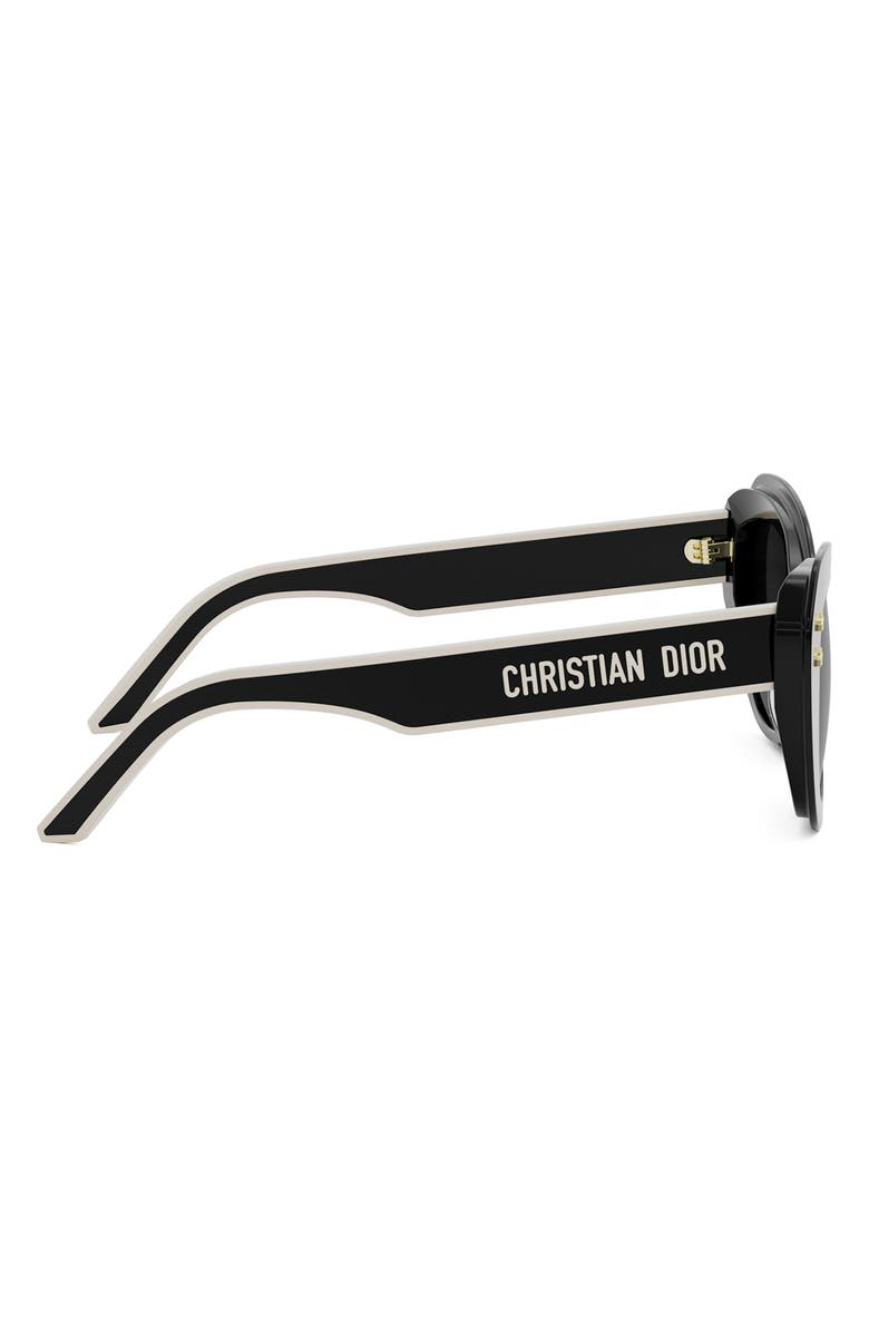 DIOR 'DiorPacific B3U 52mm Butterfly Sunglasses, Alternate, color, 