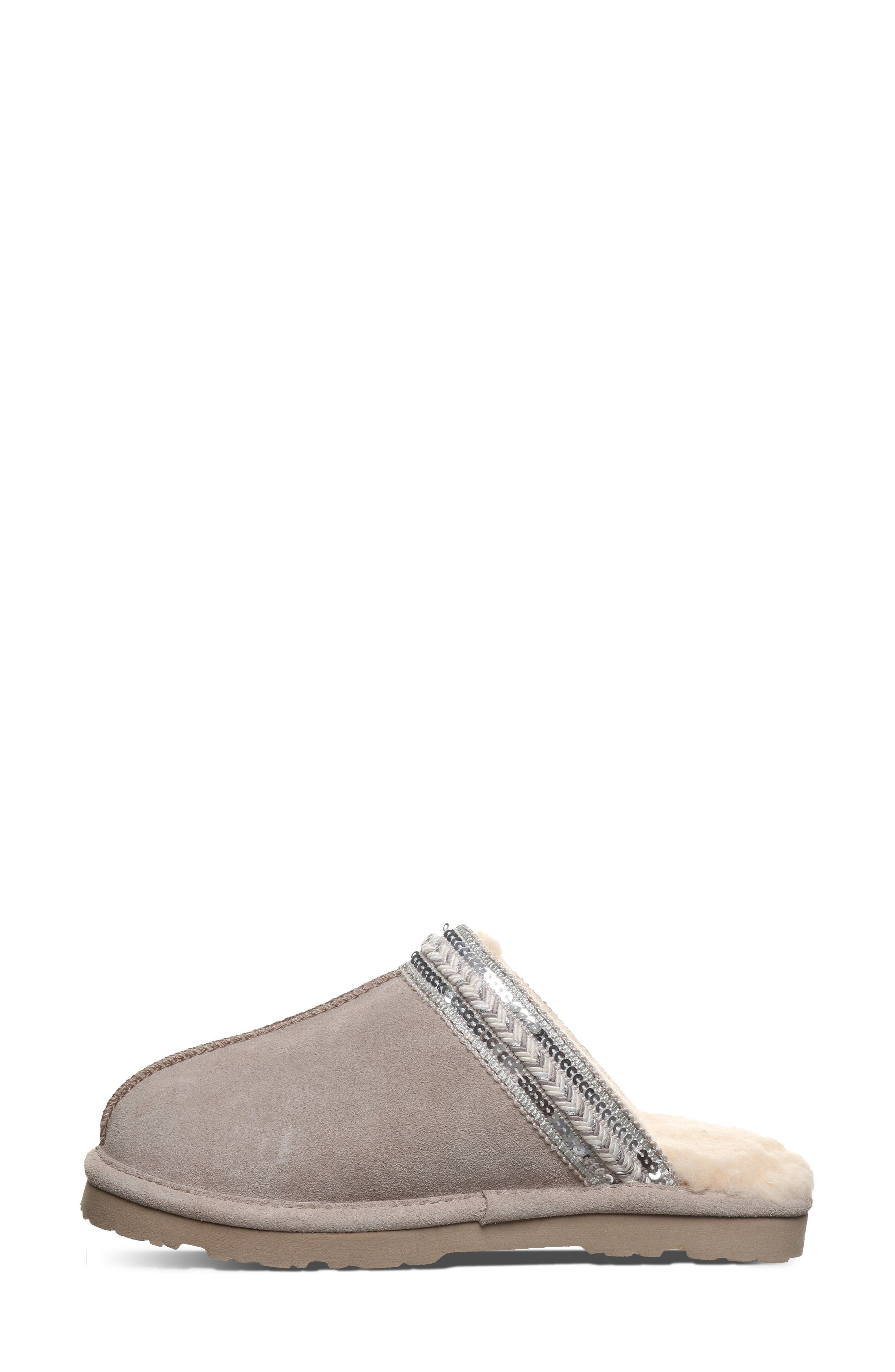 Tanya Scuff Slipper, Alternate, color, MUSHROOM