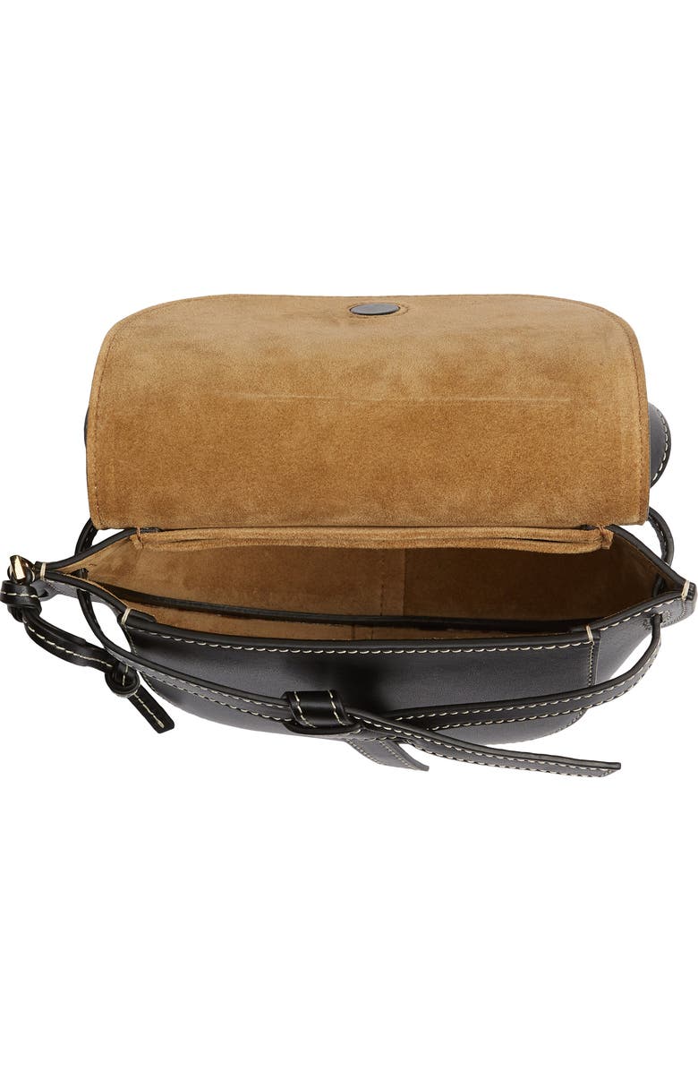 Loewe Mini Gate Calfskin Leather Belt Bag, Alternate, color,