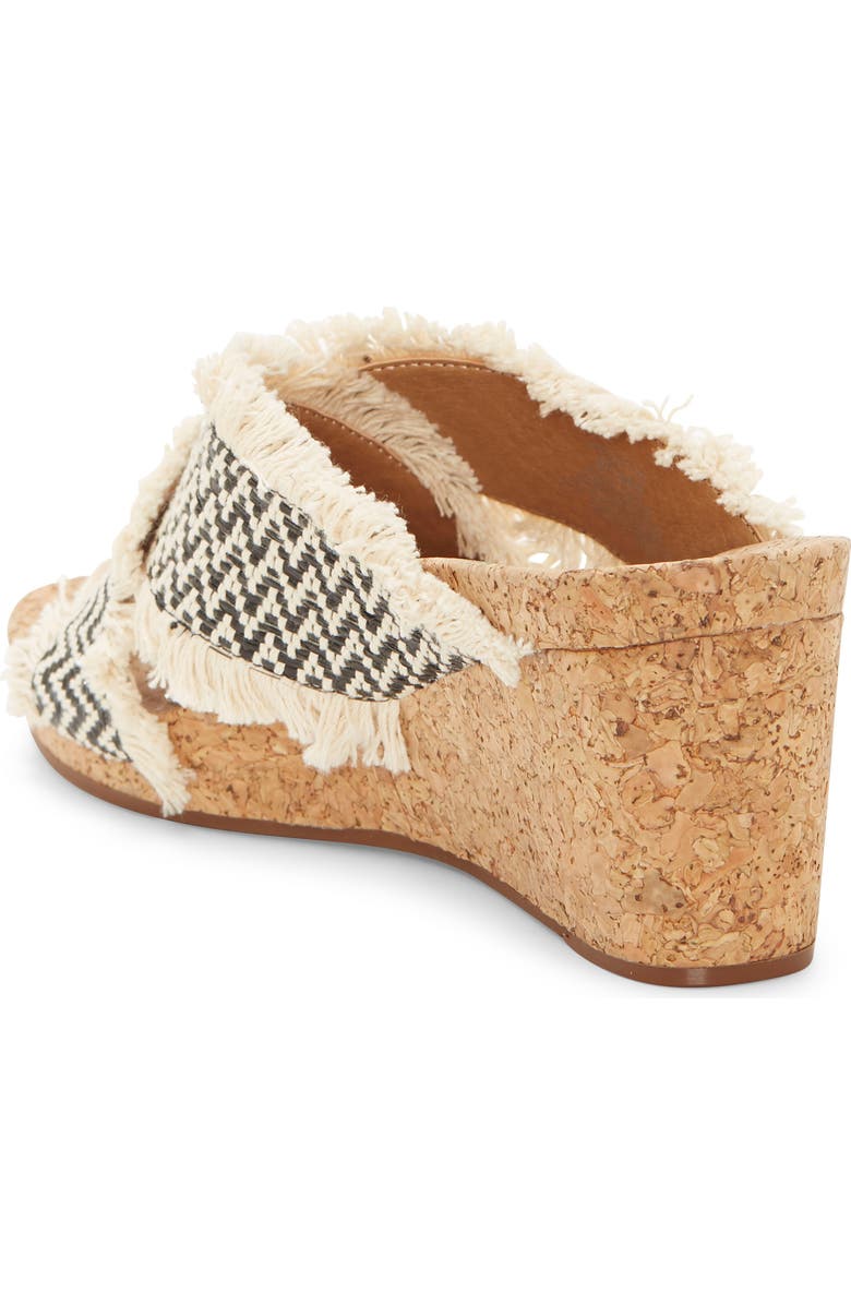 Lucky Brand Khillian Woven Wedge Slide Sandal, Alternate, color,