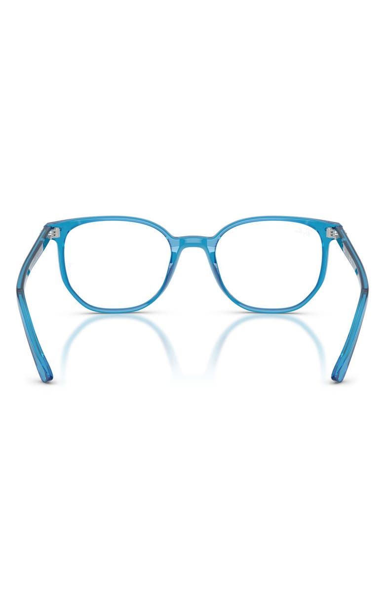 Ray-Ban Elliot 48mm Irregular Optical Glasses, Alternate, color, Blue