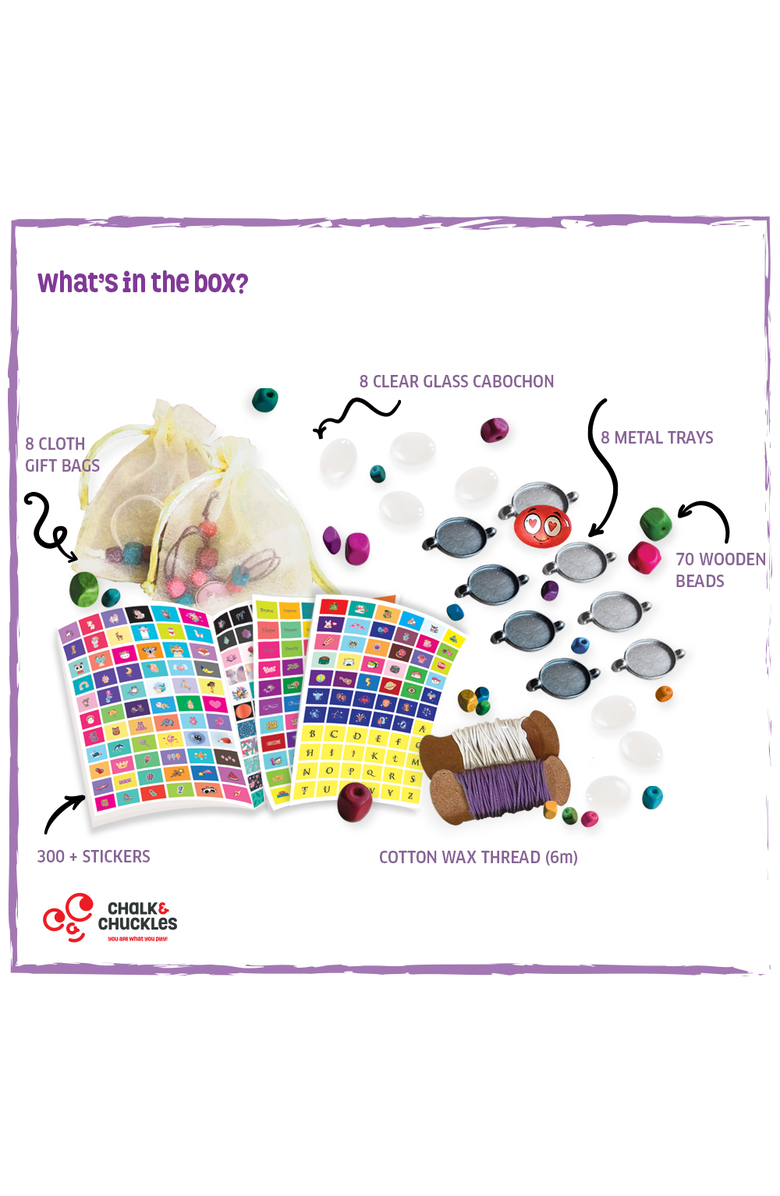 Chalk & Chuckles Design your own Bracelet, Alternate, color, NO COLOR