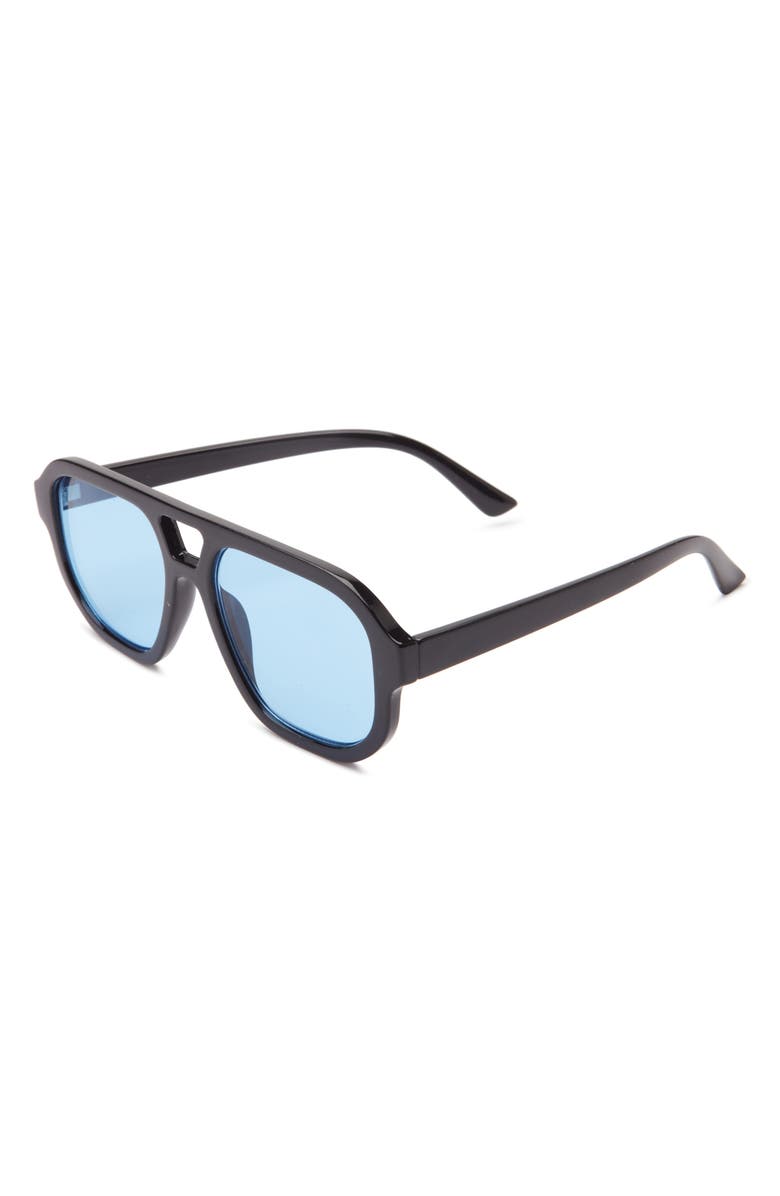 BP. Aviator Sunglasses, Alternate, color, Black- Blue