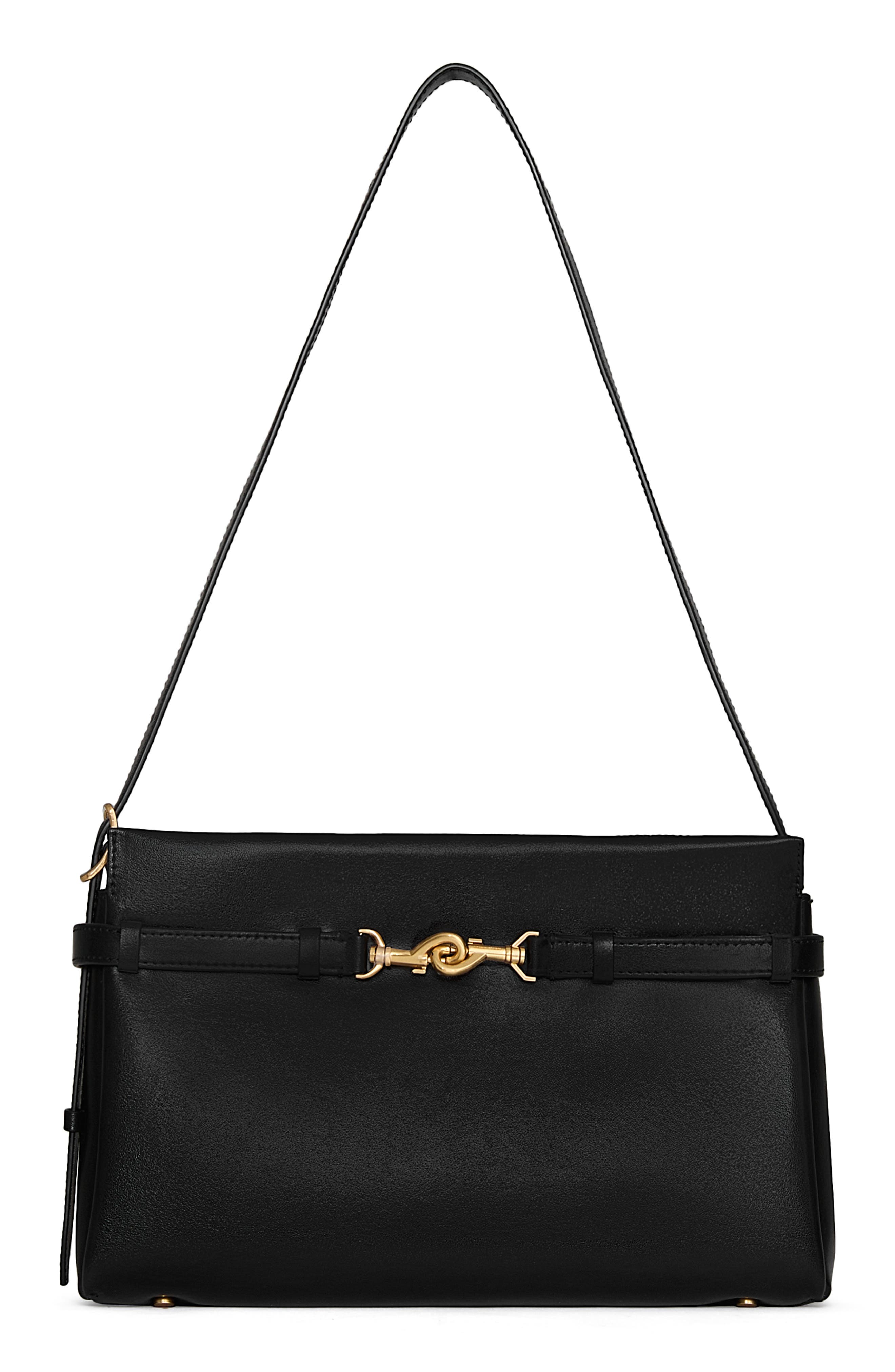 Rebecca Minkoff Small Insider Leather Shoulder Bag, Main, color, 