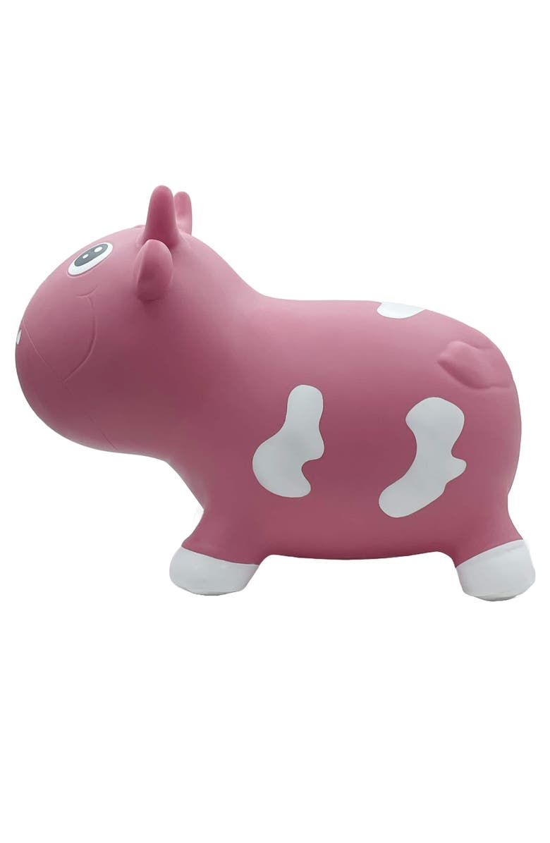 Pop It Up Kidzzfarm Bouncing CowJunior - Pink - Inflatable Animal Hopper,12mo+, Alternate, color, 