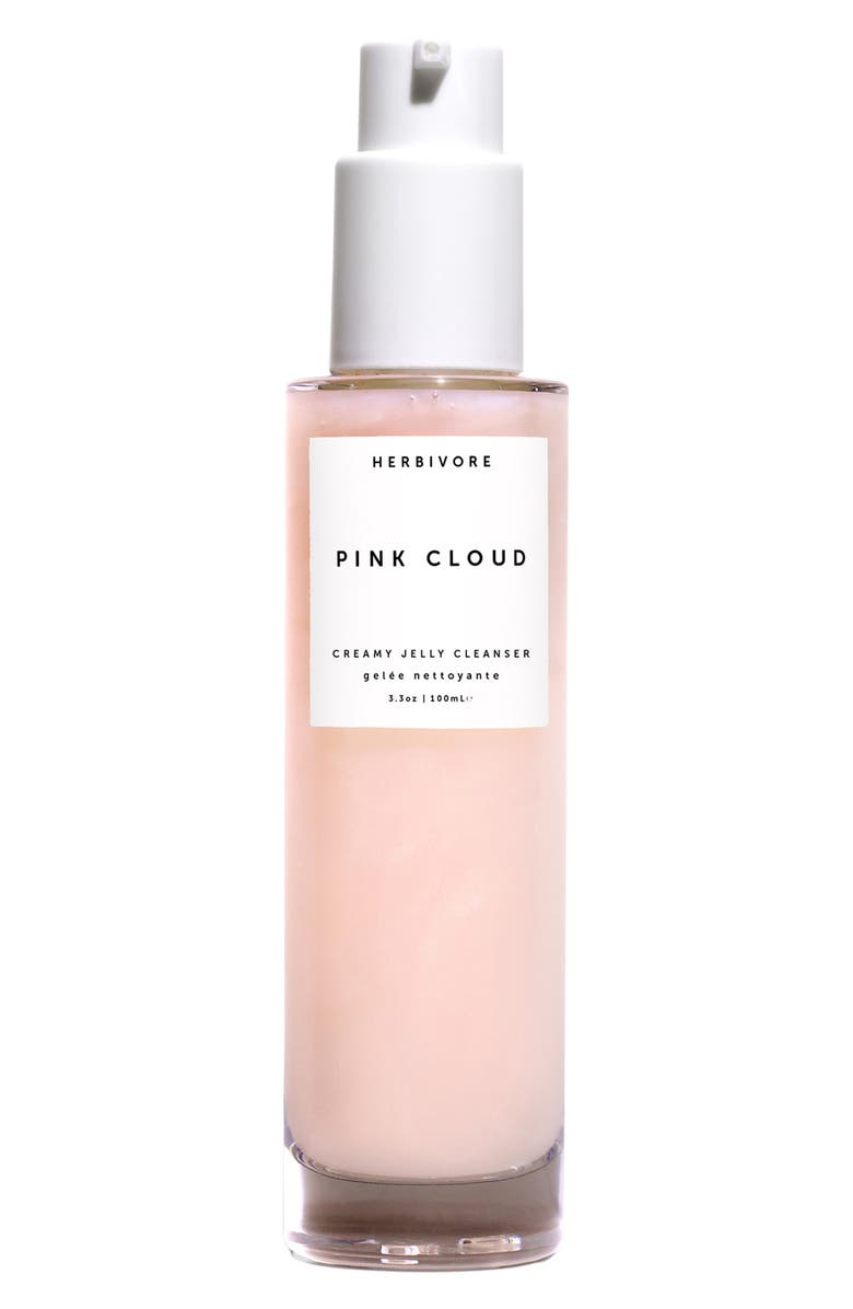 Herbivore Botanicals Pink Cloud Creamy Jelly Cleanser, Main, color,