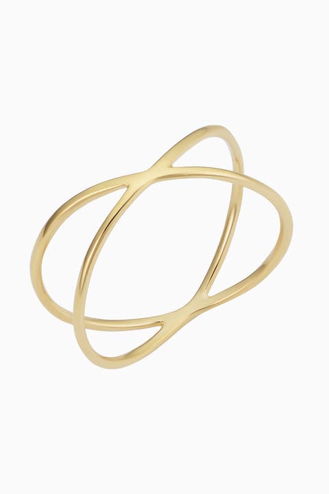 14K Yellow Gold West Side Ring