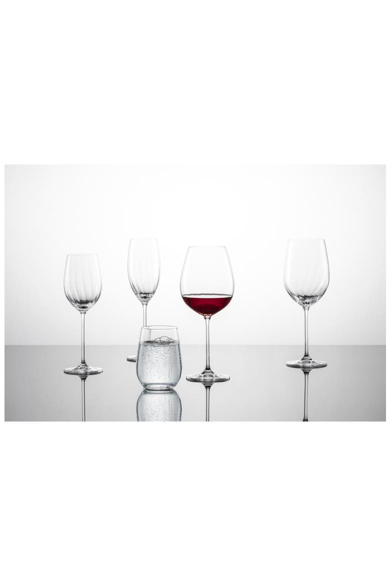 Prizma Set of 6 Tumblers, Alternate, color, CLEAR