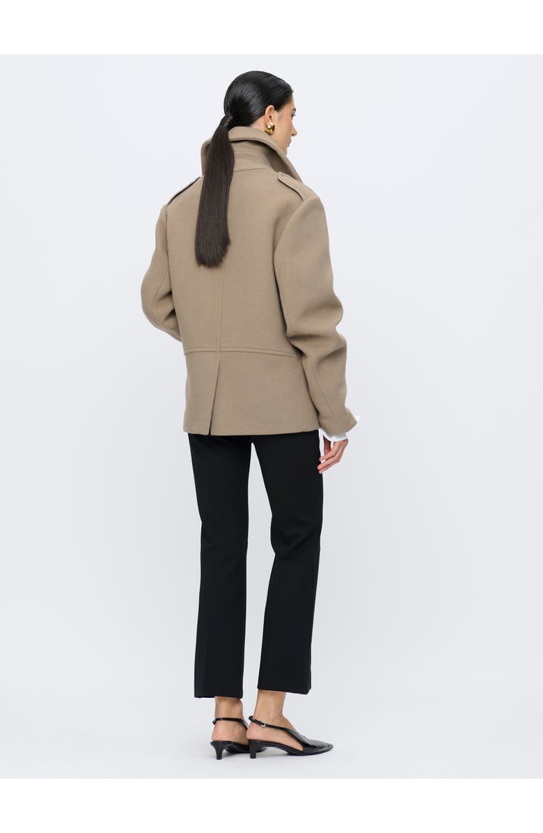 Callas Milano Franke- Zipper Front Moto Jacket, Alternate, color, Brown