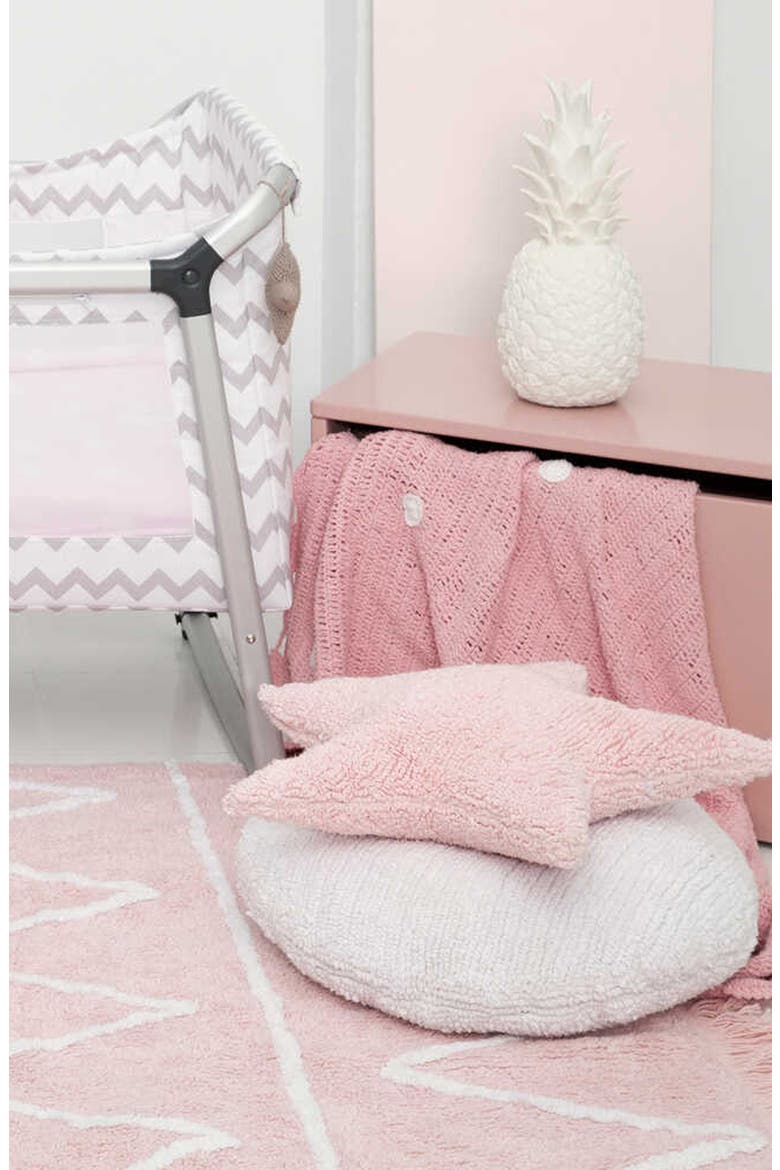 Star Cushion, Alternate, color, PINK