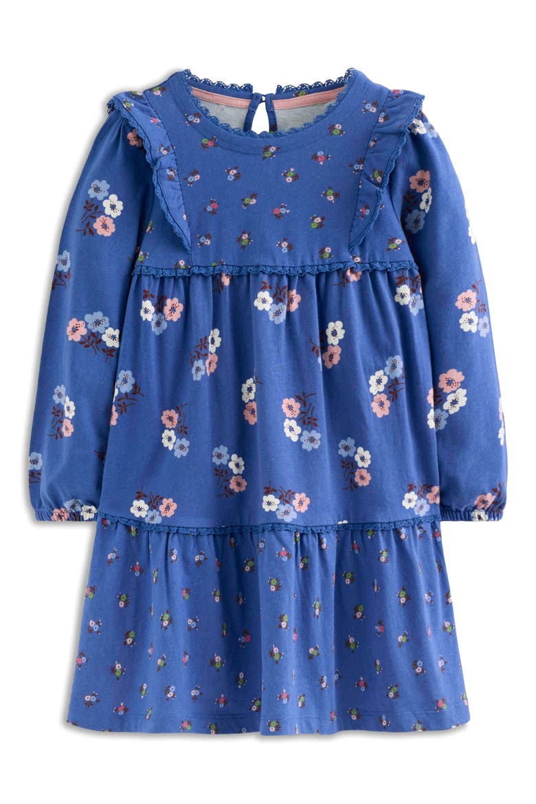 Kids' Hotchpotch Floral Long Sleeve Cotton Jersey Dress, Main, color, DITSY HOTCHPOTCH