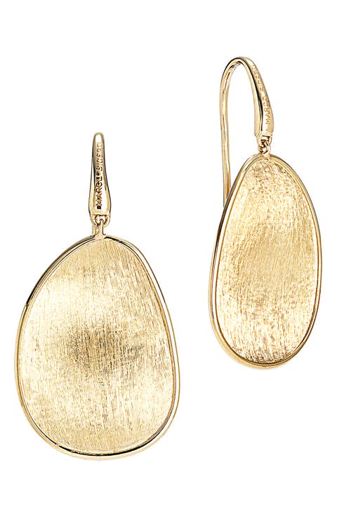 Lunaria 18K Yellow Gold Medium Drop Earrings