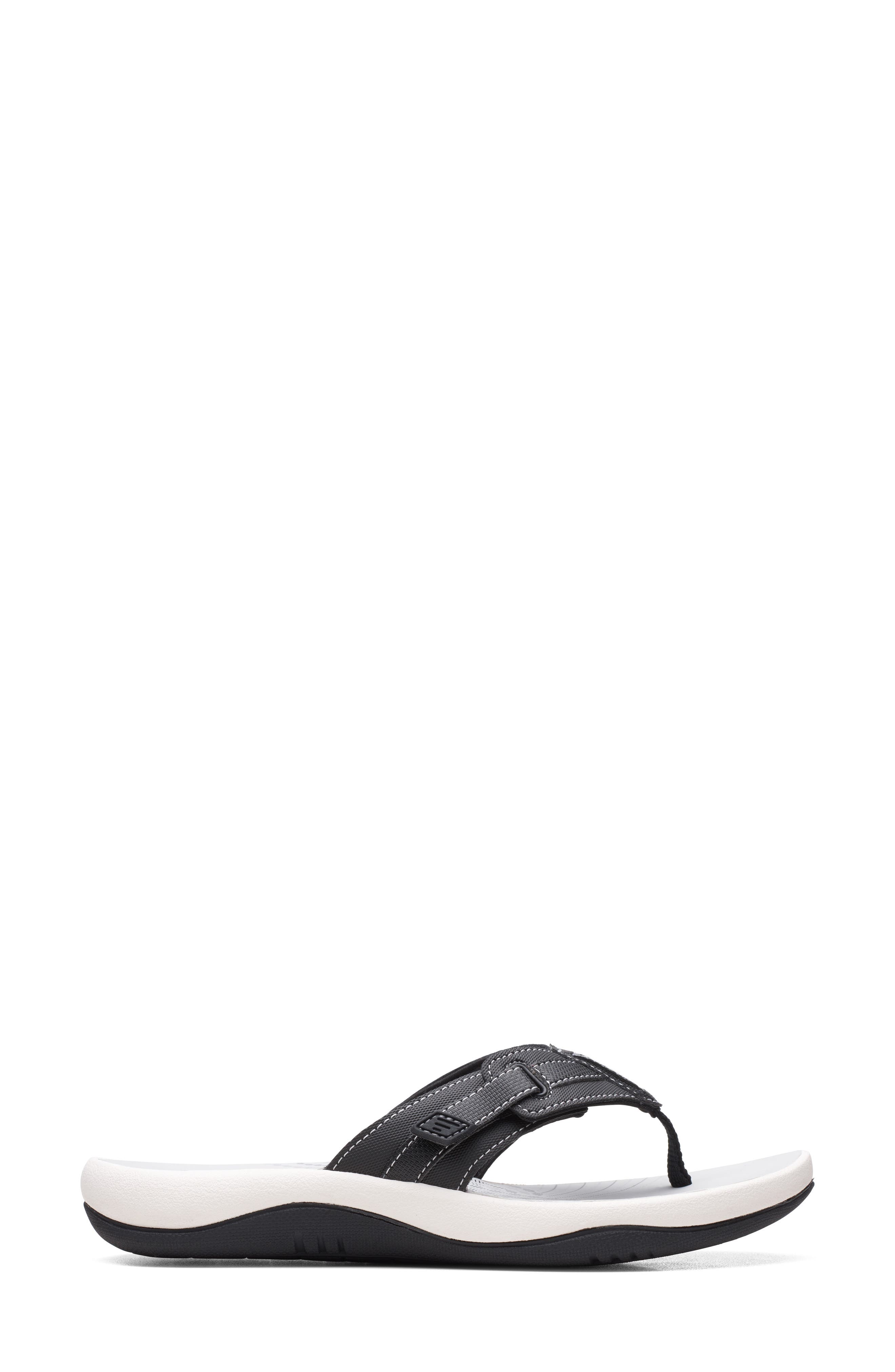 Clarks<sup>®</sup> Sunmaze Sky Thong Sandal, Alternate, color, 