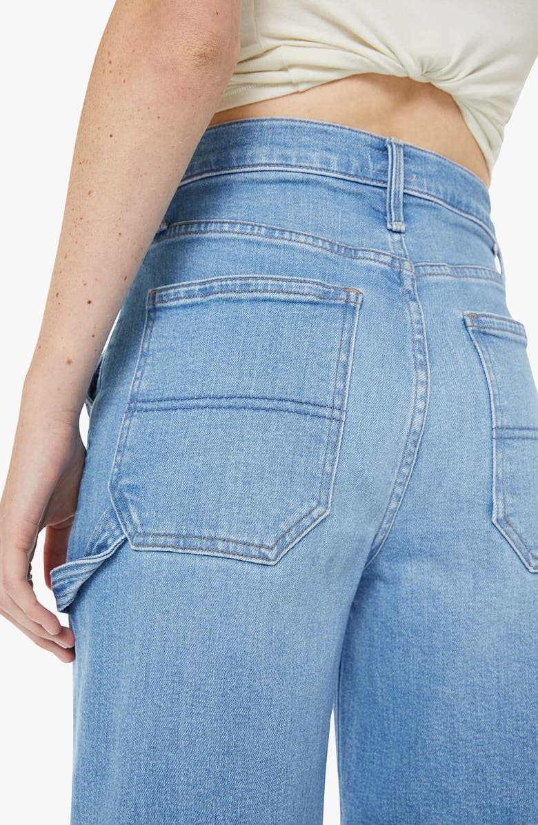 MOTHER The Stud Finder High Waist Ankle Relaxed Straight Leg Carpenter Jeans, Alternate, color, Satisfy Your Cravings