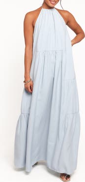Petal & Pup Eimear Halter Maxi Dress