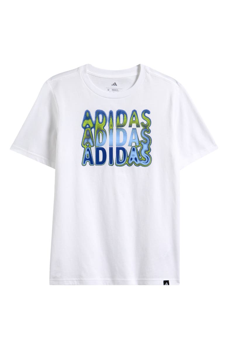adidas Kids' Heat Map Lineage Cotton Graphic T-Shirt, Main, color, 