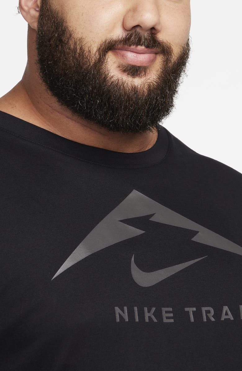 Nike Dri-FIT Long Sleeve Trail Running Graphic T-Shirt, Alternate, color, 