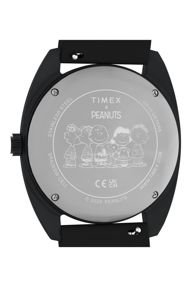 Peanuts® x Timex 1979 Reissue Inspired37mm Silicone Strap Watch