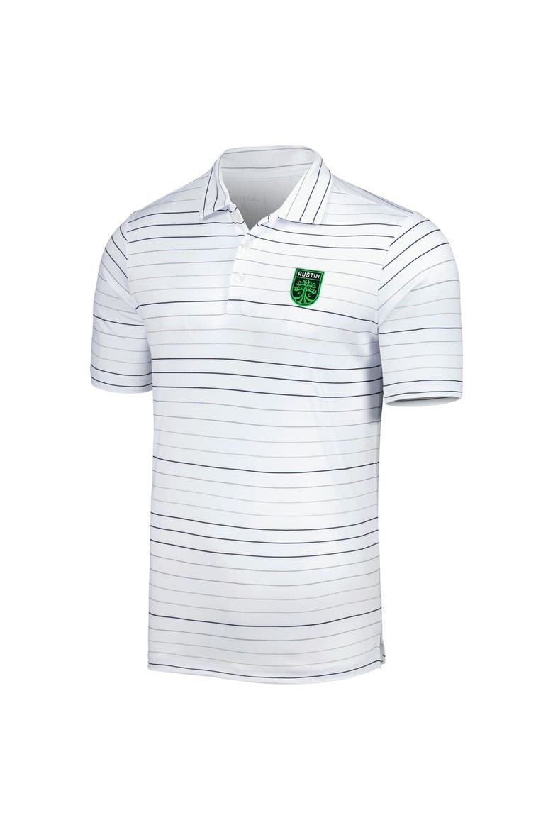 Men's Antigua  White Austin FC Ryder Polo, Alternate, color, White