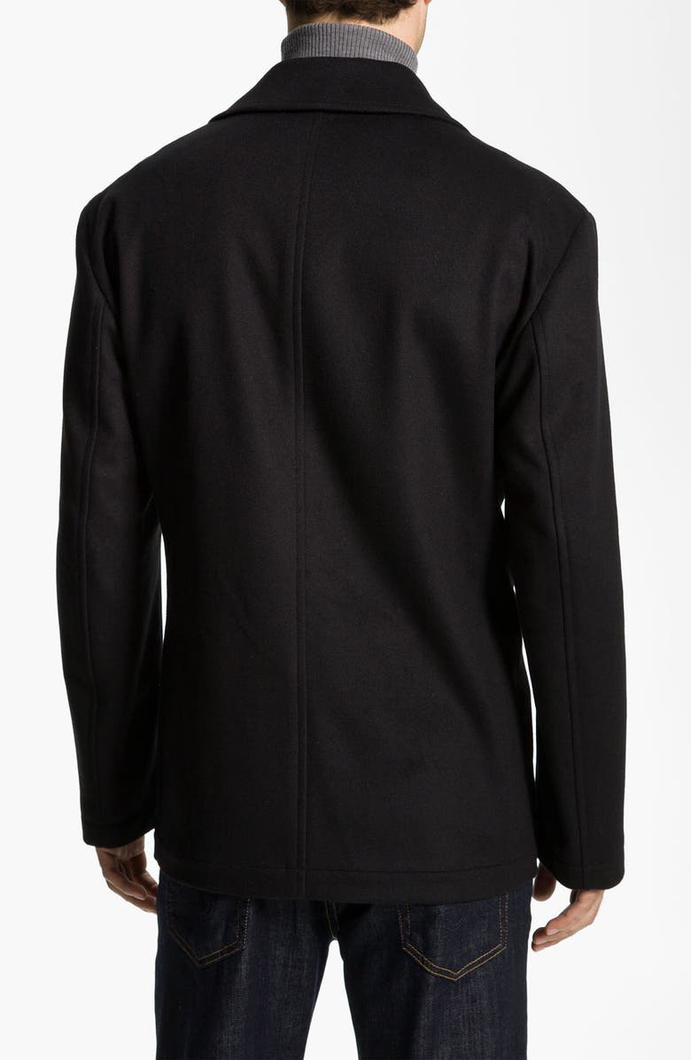 BOSS Black 'Chester' Regular Fit Wool Blend Coat, Alternate, color,
