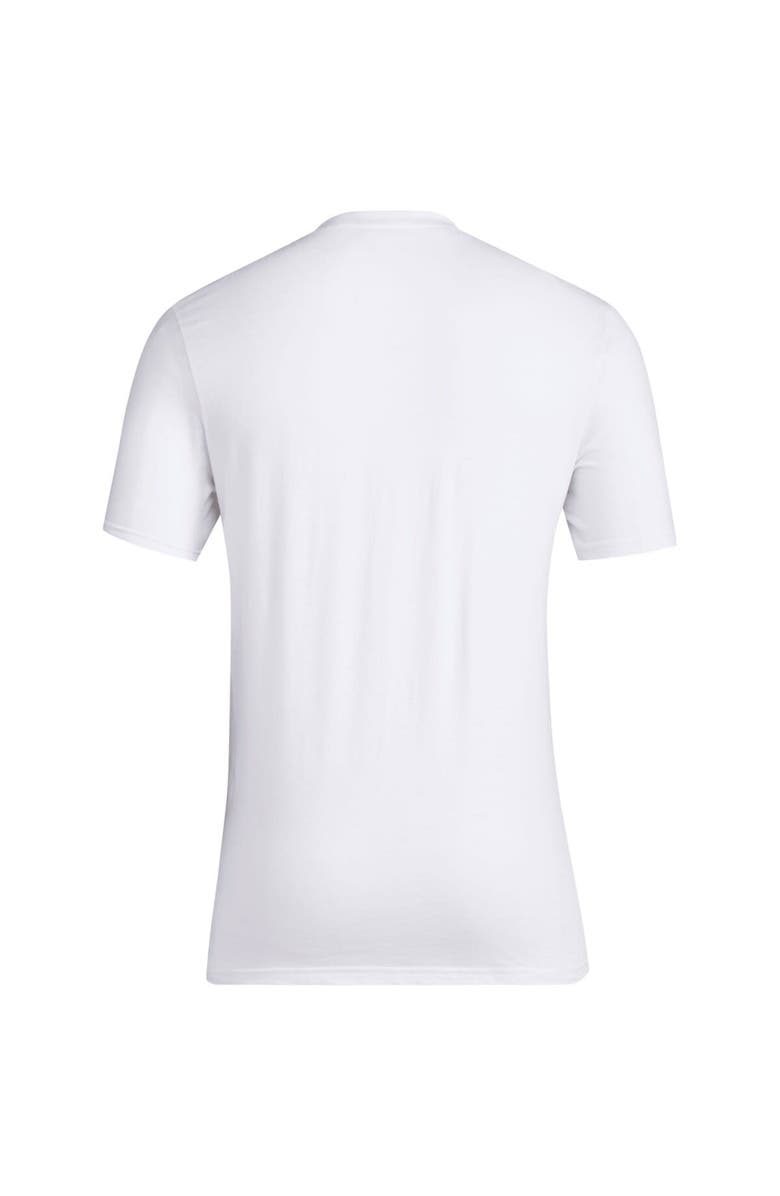 adidas Men's adidas White Kansas Jayhawks Late Night in the Phog T-Shirt, Alternate, color, White