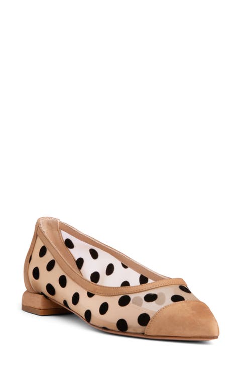 Blake Pointed Cap Toe Flat