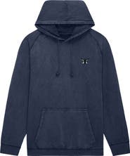 Dalix Butterfly Womens Mineral Washed Hoodie