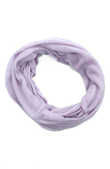 Portolano Plain Loop Scarf In Purple
