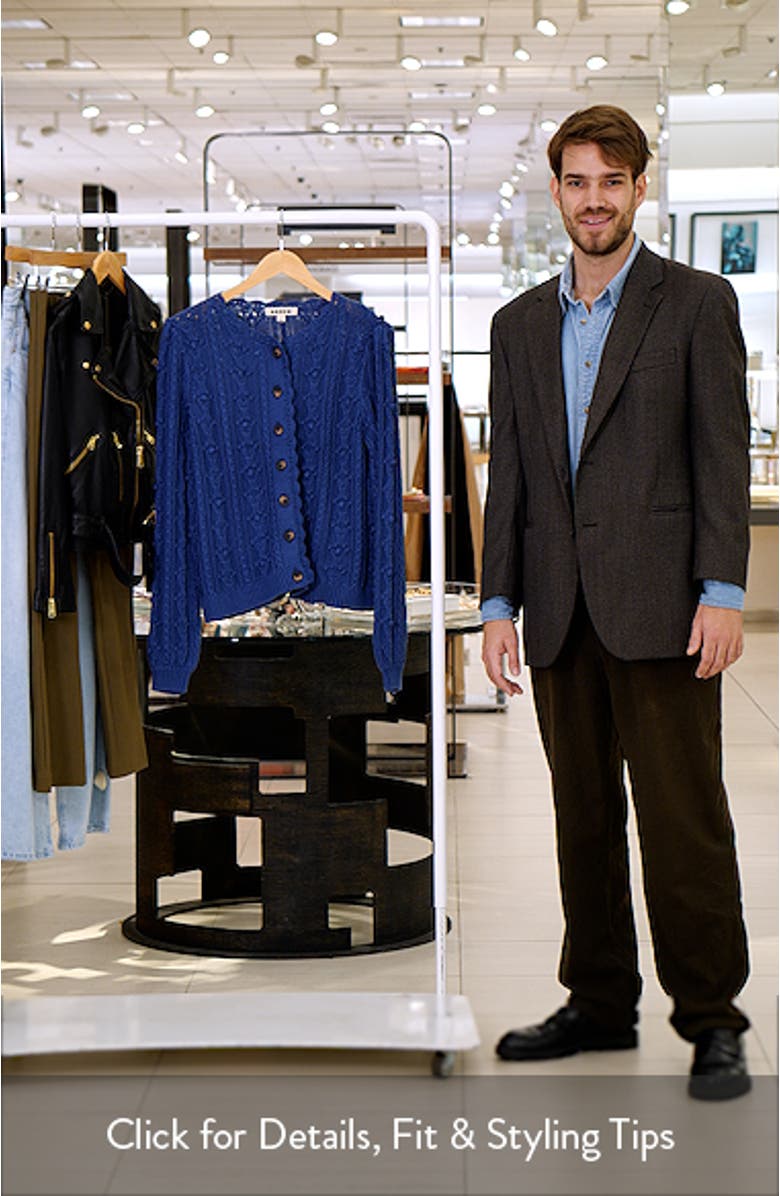 Bobble Cotton Cardigan, sales video thumbnail