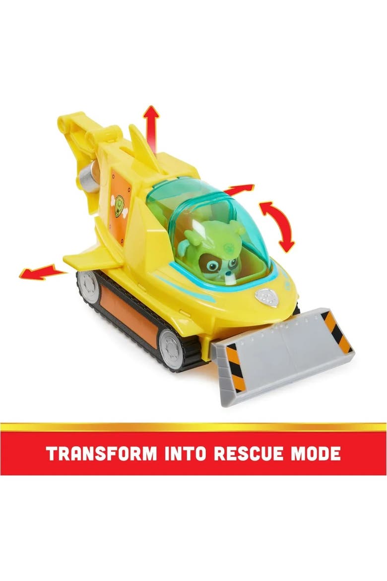 Aqua Pups Rubble Transforming Hammerhead Shark Vehicle, Alternate, color, Blue