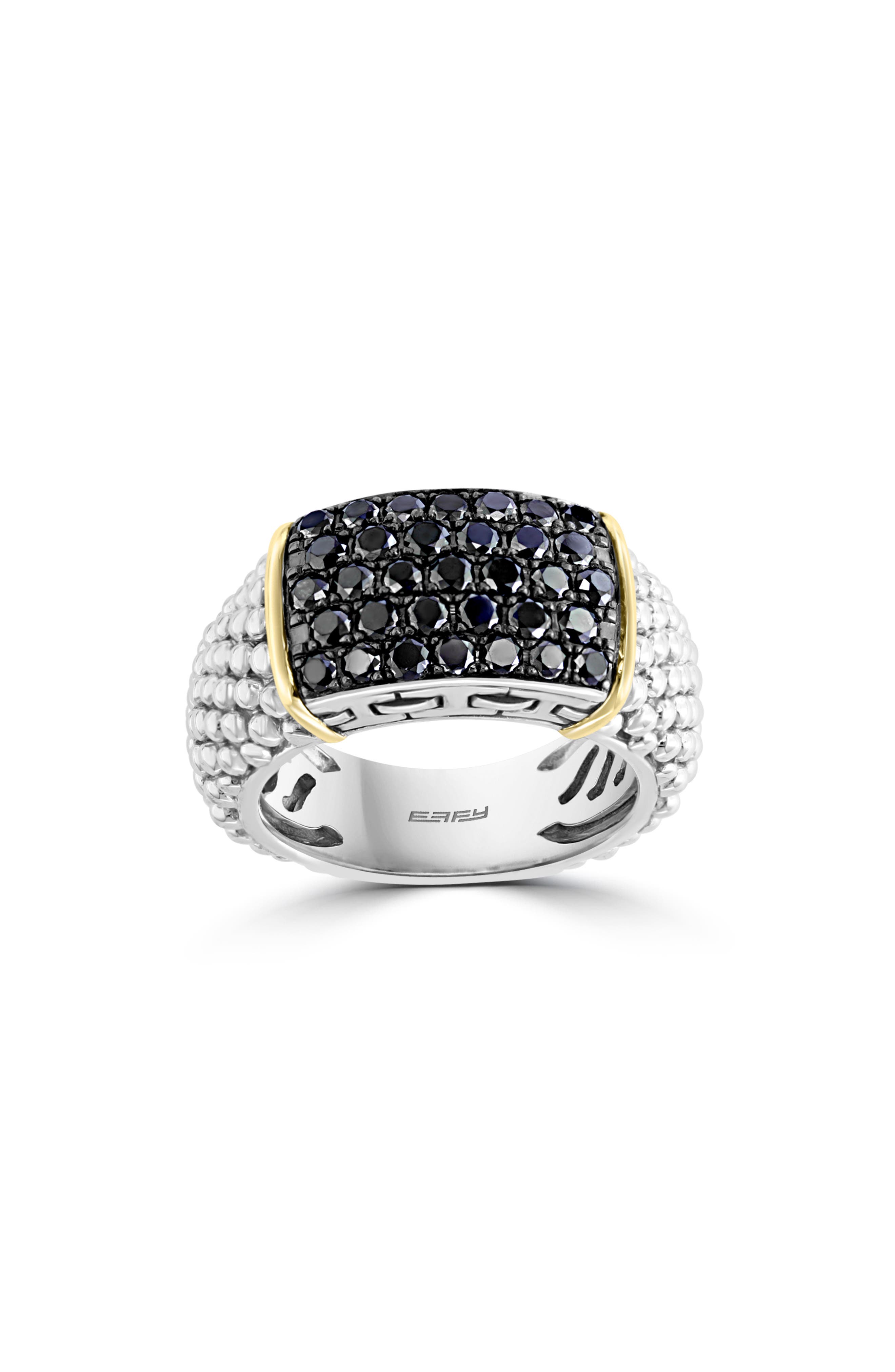 EFFY Pavé Black Diamond Ring (Women) | Nordstromrack