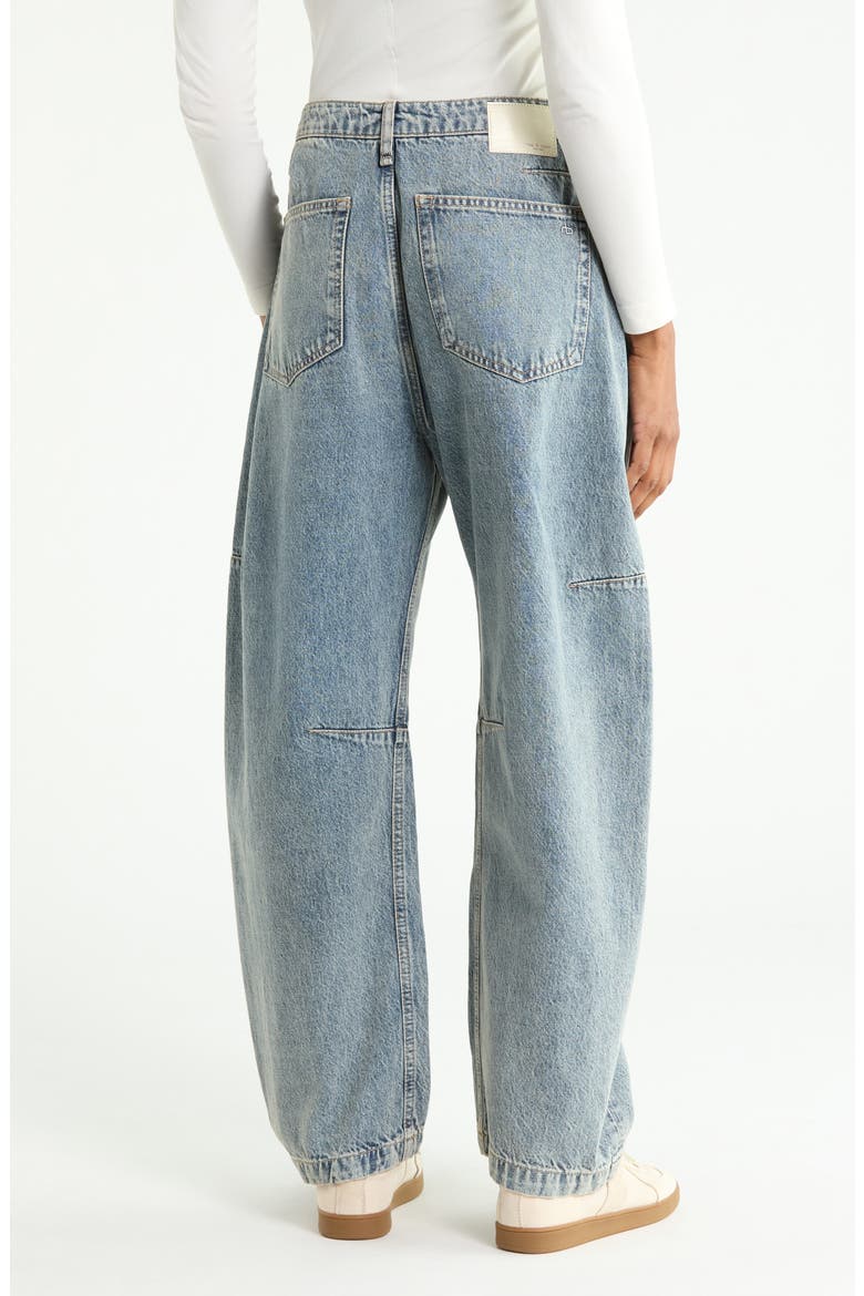 Charlie High Waist Full Barrel Jeans, Alternate, color, PLACID